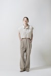 [무아르모아]crop pocket shirt -beige - 주식회사 서울쇼룸 [무아르모아]crop pocket shirt -beige