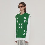[어널로이드] HOLE CHECKER VEST / GREEN - 주식회사 서울쇼룸 [어널로이드] HOLE CHECKER VEST / GREEN