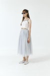 [줄리앤데이지]Rain Drop Tulle Skirt_Daisy Blue - 주식회사 서울쇼룸 [줄리앤데이지]Rain Drop Tulle Skirt_Daisy Blue