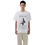 [에이치블레이드] 호프 플라이 크랙 그래픽 티셔츠_화이트 - 주식회사 서울쇼룸 [에이치블레이드] 호프 플라이 크랙 그래픽 티셔츠_화이트