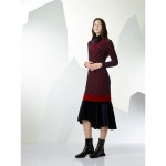 [라이] 슬림핏 벨벳 믹스 원피스 - 주식회사 서울쇼룸 [라이] 슬림핏 벨벳 믹스 원피스