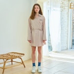 주식회사 뉴디어(Newdea) | [니어앤디어] Grace wrap shirt dress_BE - 주식회사 서울쇼룸 [니어앤디어] Grace wrap shirt dress_BE