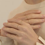 [하스] [5SET]Simple layered ring set_LV038 - 주식회사 서울쇼룸 [하스] [5SET]Simple layered ring set_LV038