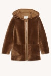 WINTER VIBE♥20%OFF [산드로] 양가죽 후드 무스탕코트 SHA60HJ > COAT > SANDRO > 아이디룩몰 아이디룩몰