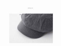 SZ BY SZ 에스지바이에스지 韩国SZ本社 H1111/심플라운딩 뉴스보이캡(S)