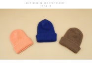 SZ BY SZ 에스지바이에스지 韩国SZ本社 H1153/앙고라 컬러니트비니