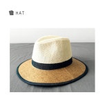 SZ BY SZ 에스지바이에스지 韩国SZ本社 H1169/컬러배색 린넨페도라