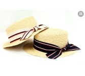 SZ BY SZ 에스지바이에스지 韩国SZ本社 H1251/테잎배색리본 파나마햇