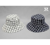 SZ BY SZ 에스지바이에스지 韩国SZ本社 H1254/체크패턴 버킷햇