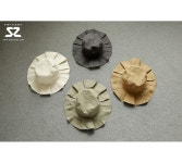 SZ BY SZ 에스지바이에스지 韩国SZ本社 H1293/핀턱프릴 버킷햇(4컬러)