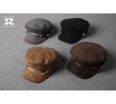 SZ BY SZ 에스지바이에스지 韩国SZ本社 H1315/로프디테일 스웨이드헌팅캡(4컬러)