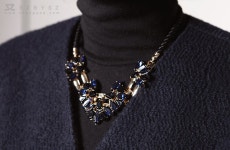 SZ BY SZ 에스지바이에스지 韩国SZ本社 JU11366/로얄쥬얼 볼드네클리스