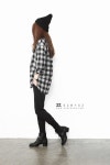 SZ BY SZ 에스지바이에스지 韩国SZ本社 H1077/니팅라인 뿔롤업비니(S)