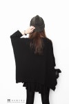 SZ BY SZ 에스지바이에스지 韩国SZ本社 H1077/니팅라인 뿔롤업비니(S)