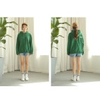 SZ BY SZ 에스지바이에스지 韩国SZ本社 T9574/투웨이 양면후드티(그린)