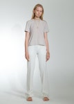 자쿤(jacoon) | [JACOON 자쿤] UNBALANCED T-SHIRTS - BEIGE [W CONCEPT]