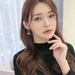 [모션블링 스와로브스키드롭귀걸이 (19E118) [8color]]