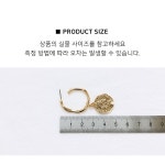 [바네스 코인링귀걸이 (19E729) [1color]]