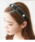 [엘리자베스 헤어밴드 머리띠 (21H075) [1color]]