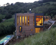 How to Artfully Build a House on a Hillside