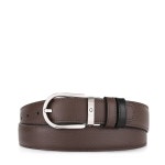 롯데인터넷면세점 몽블랑 브라운/블랙 리버서블벨트(코리아 익스클루시브) NEW38157