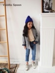 바닐라스푼 체크 자켓 - 아이-베이비 아이-베이비