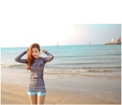 [[컨스필드] 여자 15 W-23 래쉬가드 (상의)]