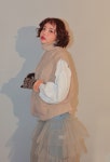 www.stylenanda.com 소프트터틀 꽈배기니트vest
