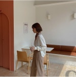 [모엘 핀턱 일자 와이드슬랙스_S,M,L,XL-4color, 다리가 길~어 보이는 핏-매력적인 비율완성. 일자슬랙스-슬랙스맛집, 특별하게 제작!!]... 