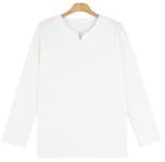 [트레블 V 트임 엠보 긴팔티] 슈퍼스타아이★가격혁명! 나만 알고싶은 쇼핑몰 [트레블 V 트임 엠보 긴팔티]