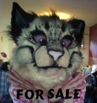 Wild Kitty Cat 3/4 Partial FOR SALE! by Kurauno -- Fur Affinity [dot] net Wild Kitty Cat 3/4 Partial FOR SALE! by Kurauno
