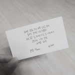 캘리그라피로 전하는 노래 01
