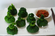 여름철 별미~ 호박잎쌈밥!
