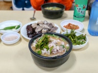 부산사람이 좋아하는 돼지국밥