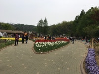 꽃과 여유가 있는 부천 생태 공원