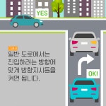 우회전 할 때 왼쪽 깜빡이를 켜고 있다면..