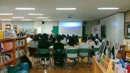 김해분성여고 학생들과의 만남