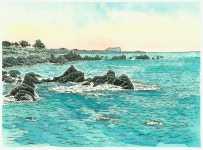 제주 풍경 컬러링 2