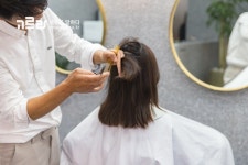 자연스러운 변신 제주도 미용실<이가자헤어비스>