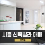 시흥신축빌라 매매 신천동 신천역세권 3룸 24평