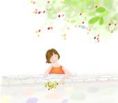 감성 일러스트.. 우리 집에 놀러 와~