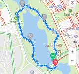 호수공원 경쾌하게 걷기