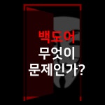 백도어 무엇이 문제인가?