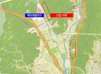 신도시 택지지구 인접 토지투자 (주차편리한 대형음식점)