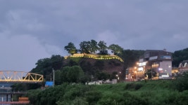 오랜만의 달리기, 제민천의 밤