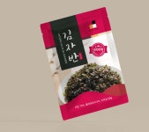 바삭한 맛을 담다! 김자반 패키지 디자인