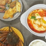 [맛툰] 백종원 순두부찌개 한 끼용으로 완성하기!!