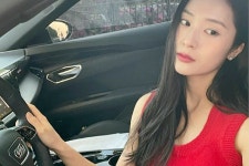 영앤리치 크리스탈, 그녀가 타는 억대급 전기차