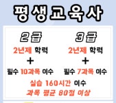 평생교육사3급 자격증 2학기만에 취득하기!