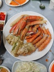 광안리에서 요트를 타다.